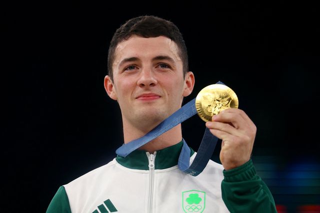 Rhys McClenaghan Wins Olympic Gold For Ireland In Pommel Horse Final ...